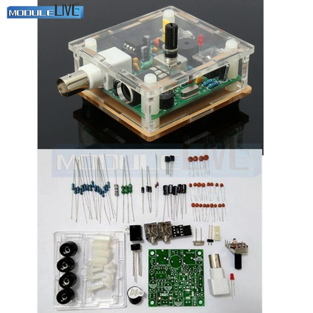 1 шт. S-PIXIE CW QRP коротковолновый радиоприемопередатчик 7,023 МГц DIY наборы с Чехол DIY kit