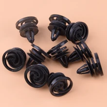 DWCX 10 шт. внутренняя дверная панель отделка монтажный крепеж зажимы фиксатор 8E0 868 243 Подходит для Audi A4/A4 Quattro 2002-2008