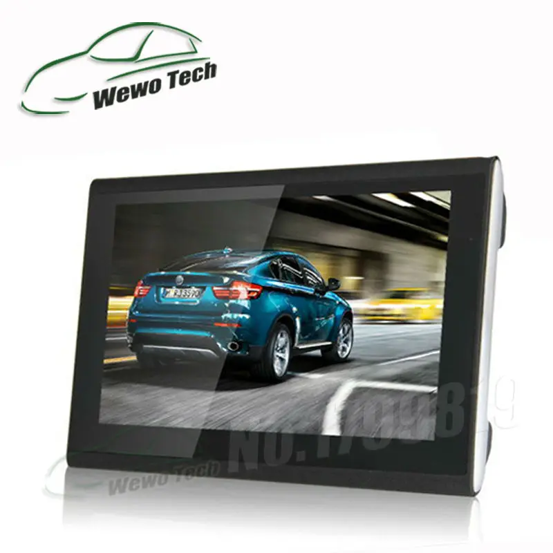 HD 7 inch GPS navigation with 800MHZ Wince 6.0 Bluetooth+ AV-IN+256MB DDR3+8GB flashroom The newest maps Freeshipping navigator |