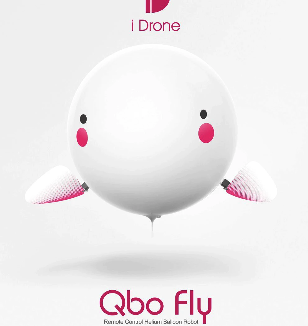 NEW i6 2.4G Remote Control Helium Balloon Flying Ball Drone RC Helium