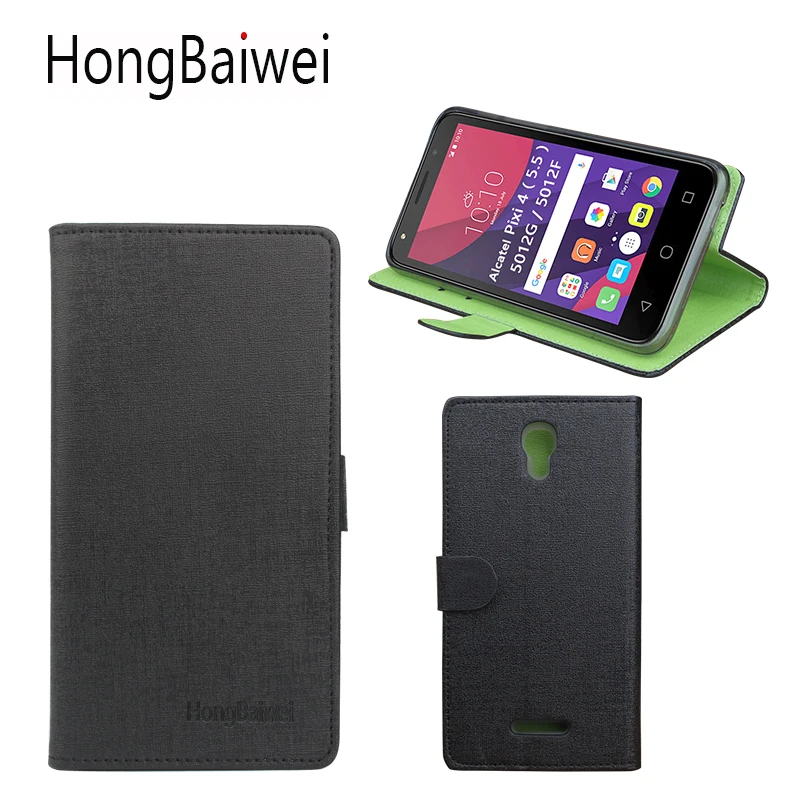 

Case Cover for Alcatel Pixi 4 5.5 5012G 5012F Wallet PU Phone bags Case For Alcatel Shine Lite Pixi 3 Mobile wallet holster