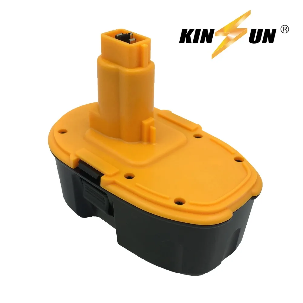 

KINSUN Replacement Power Tool Battery 18V 3.0Ah Ni-Mh for Dewalt Cordless Drill DC9096 DE9039 DE9095 DE9096 DE9098 DW9095 DC618