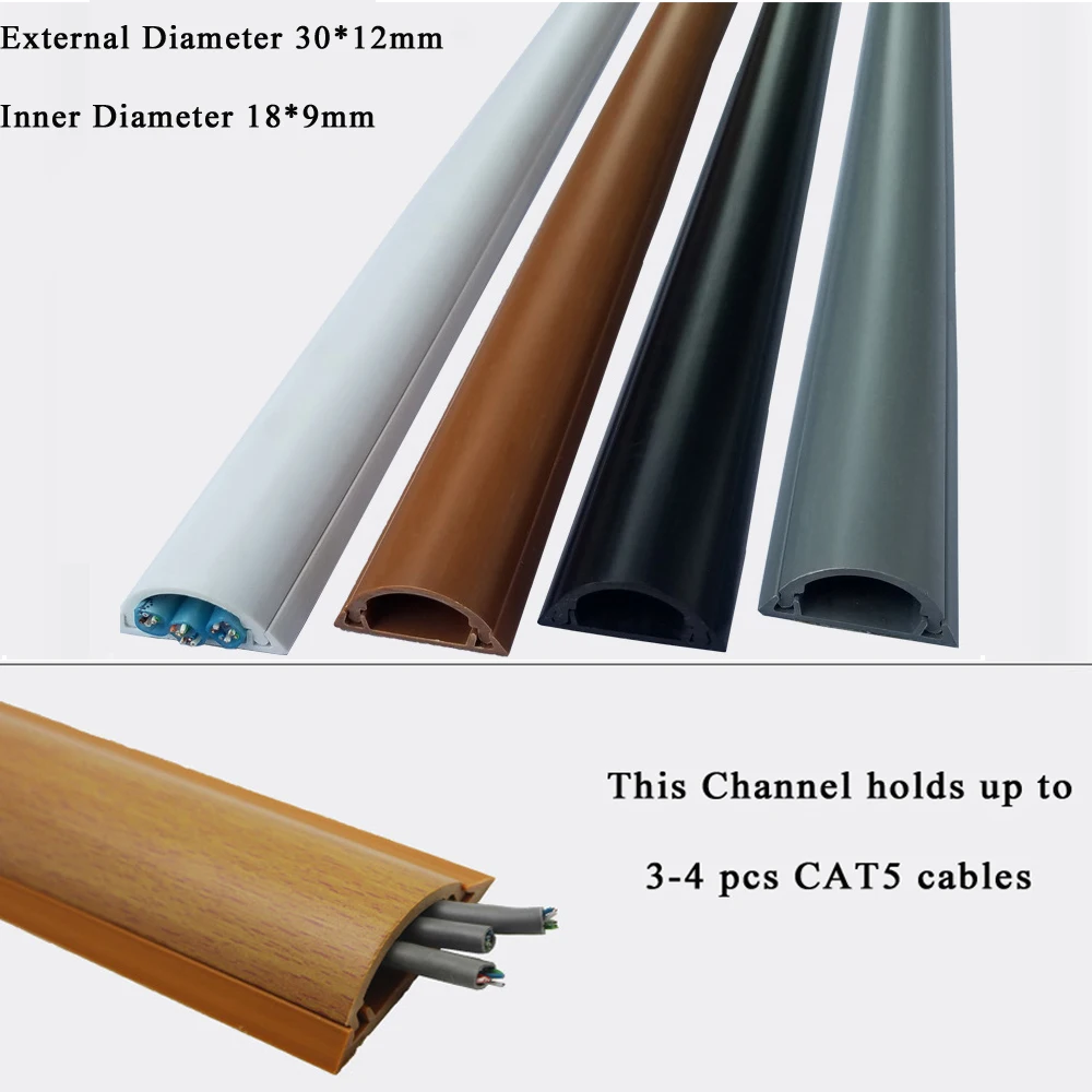 Pvc Floor Cord Protector Floor Cable Cord Cover Protector
