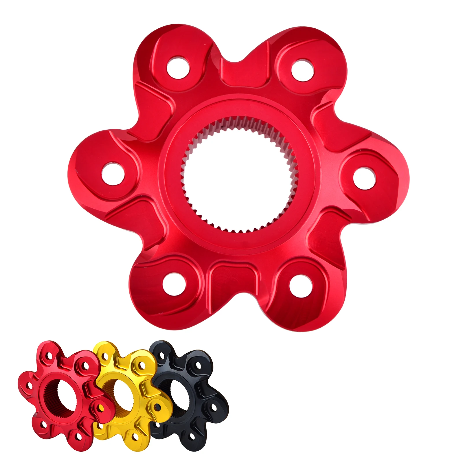 

H2CNC Rear Sprocket Drive Flange Cover For Ducati 1299 1199 Panigale R/S Monster 1200 /R Multistrada 1200 Tutti Decoration Mount