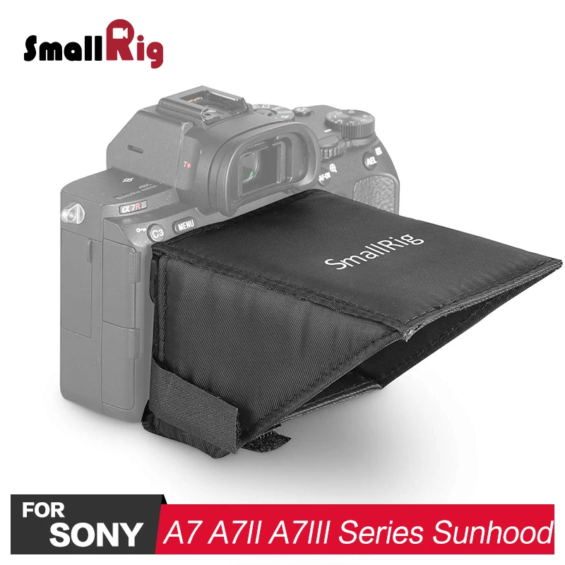 SmallRig A7M3/A7M2 DSLR Камера ЖК-дисплей Экран Sunhood козырек от солнца для sony A7 A7II A7III A9 серии Камера s 2215