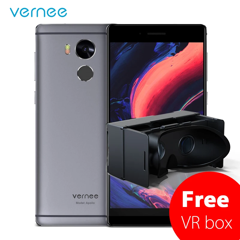 Vernee Apollo Mobile Phone Helio X25 Deca-Core 5.5