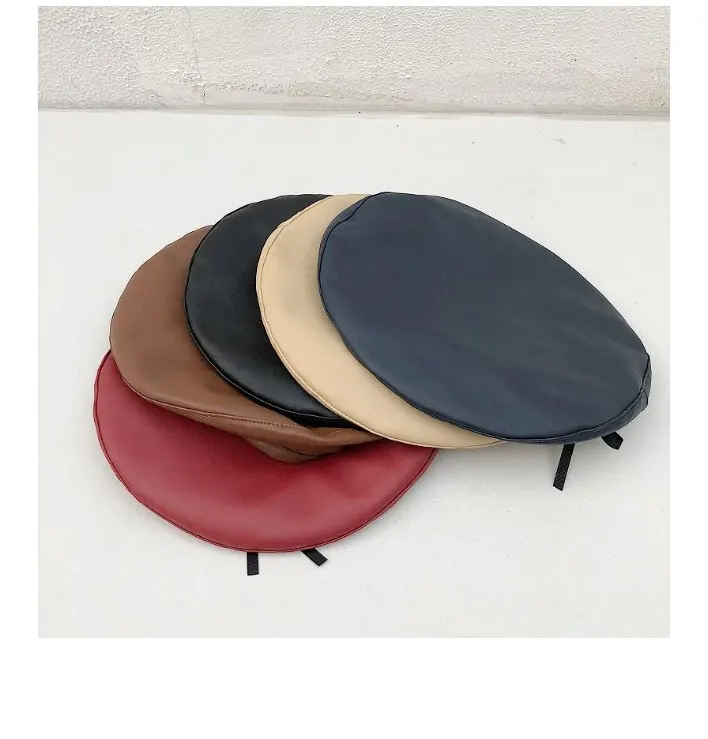 beret hats for women leather berets for women Autumn Winter beret women berets caps for women (3)