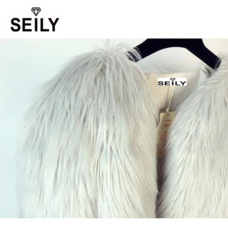 Women 2015 New Arrival Faux Ostrich Feather Coat Celebrity Elegant Style Clothes Karakul Sheep Fur Long Hair Jacket Real Photos