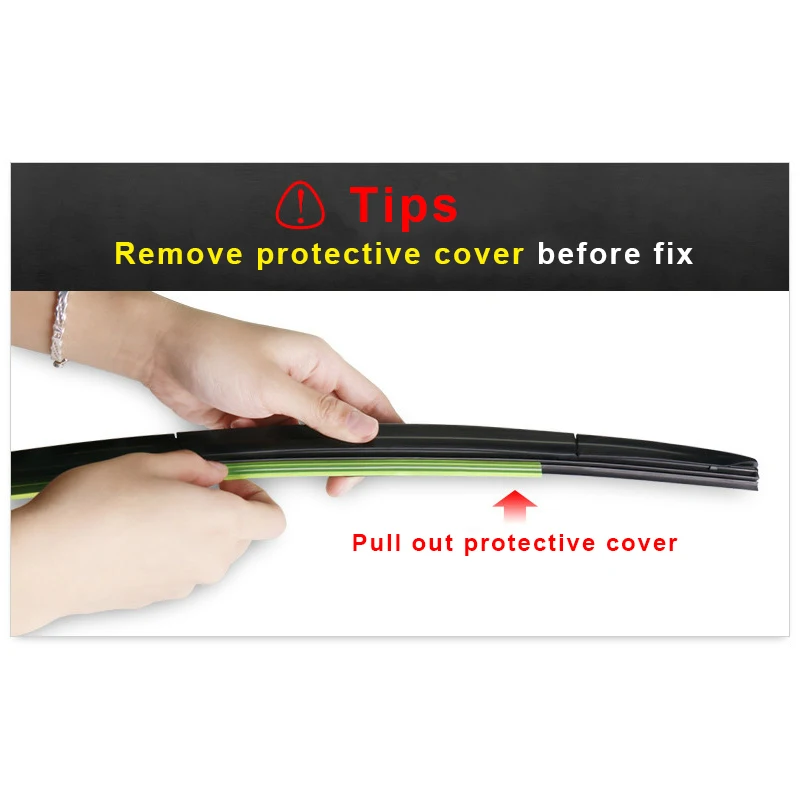 Oge Wiper Blades For Toyota Corolla 2007 2008 2009 2010 2011 2012 2013 2014 Windscreen Windshield Rubber Auto Accessories