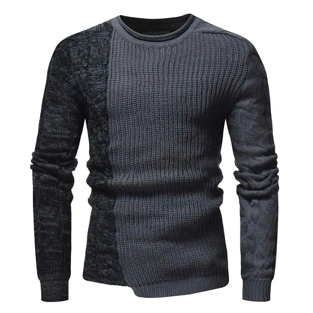 2018 New Autumn Winter Mens Pullover Sweaters Cotton