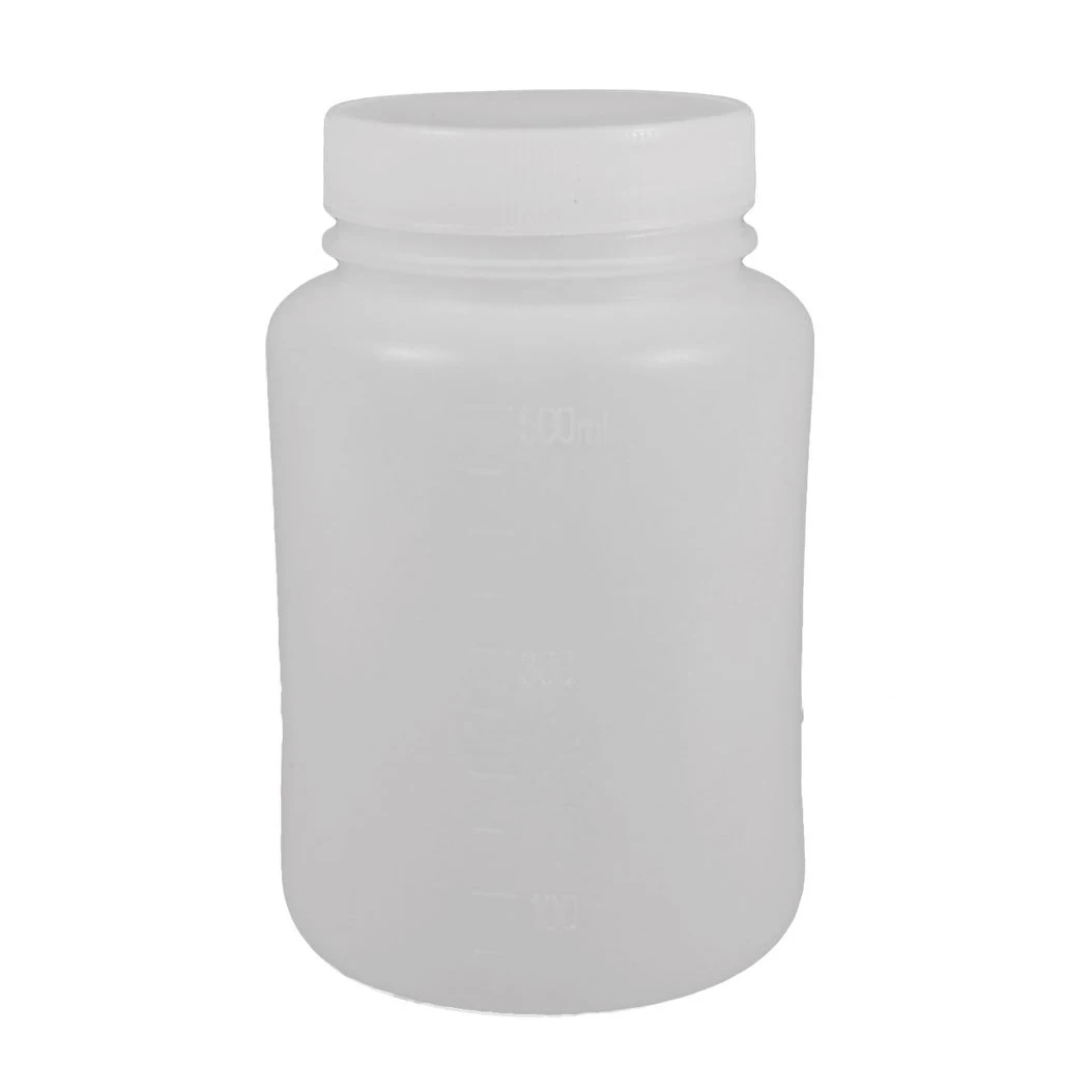 Хороший 5 шт. лаборатория химической чемодан белый Пластик widemouth бутылка 500 мл