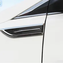 1 пара авто акула жабры 3D Vent Воздушный поток крыло наклейка для