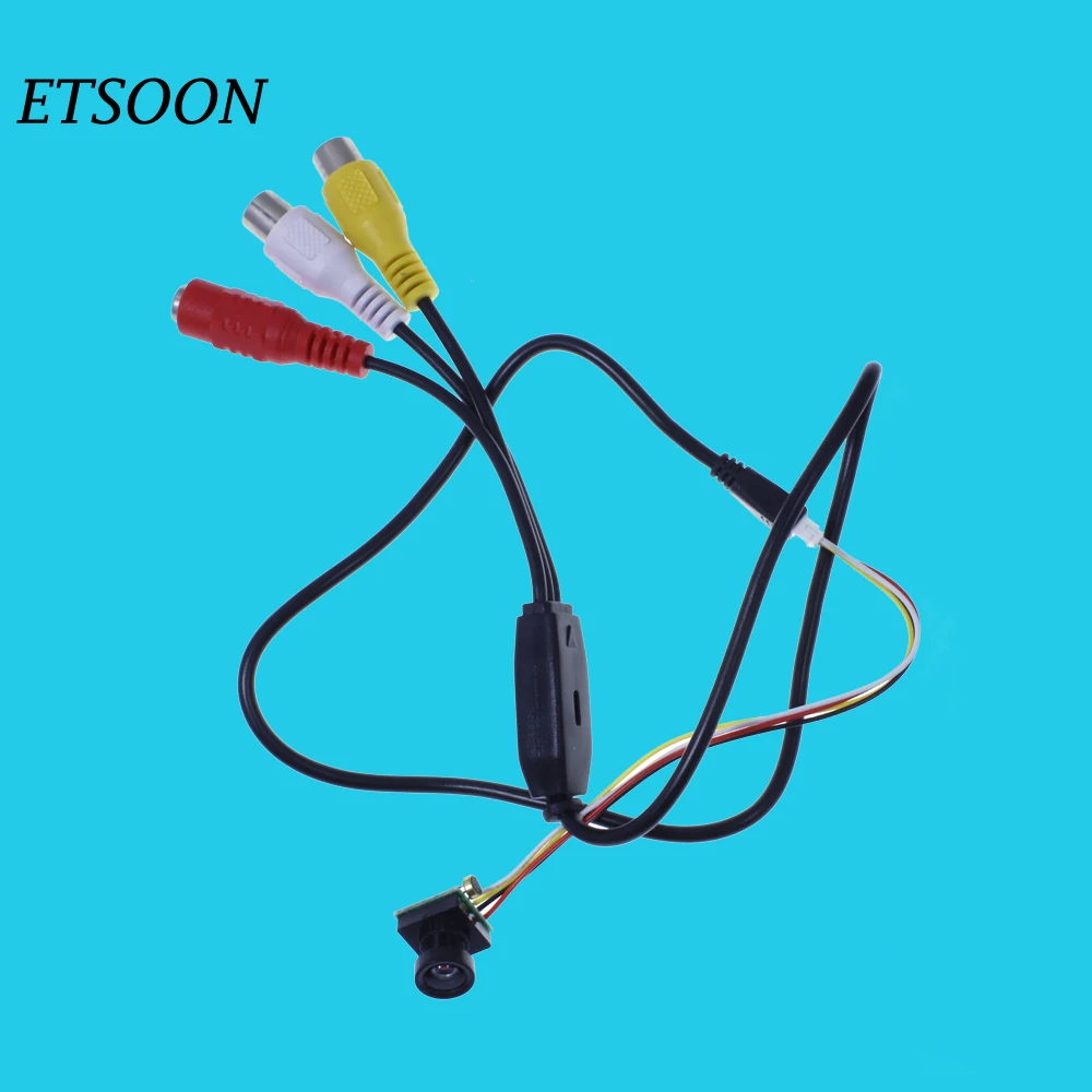 

ETSOON Wide Angle 1.8 lens Micro Surveillence Camera 800TVL HD Kamera CCTV Mini Cameras