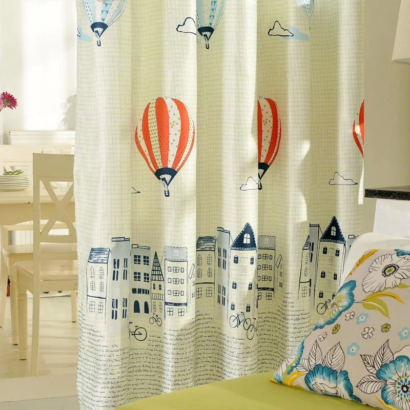 Купить полиэстер хлопок шторы для детей сердечников стиль кон drape ...