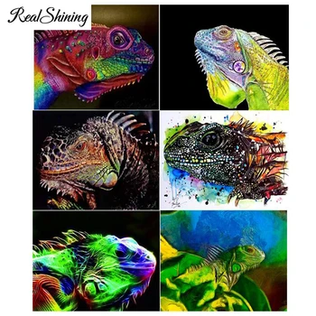 

Full Square/round Dragon 5D DIY Diamond Painting"peptile lizard"Cross Stitch Embroidery Rhinestone Mosaic Home Decor FS5762