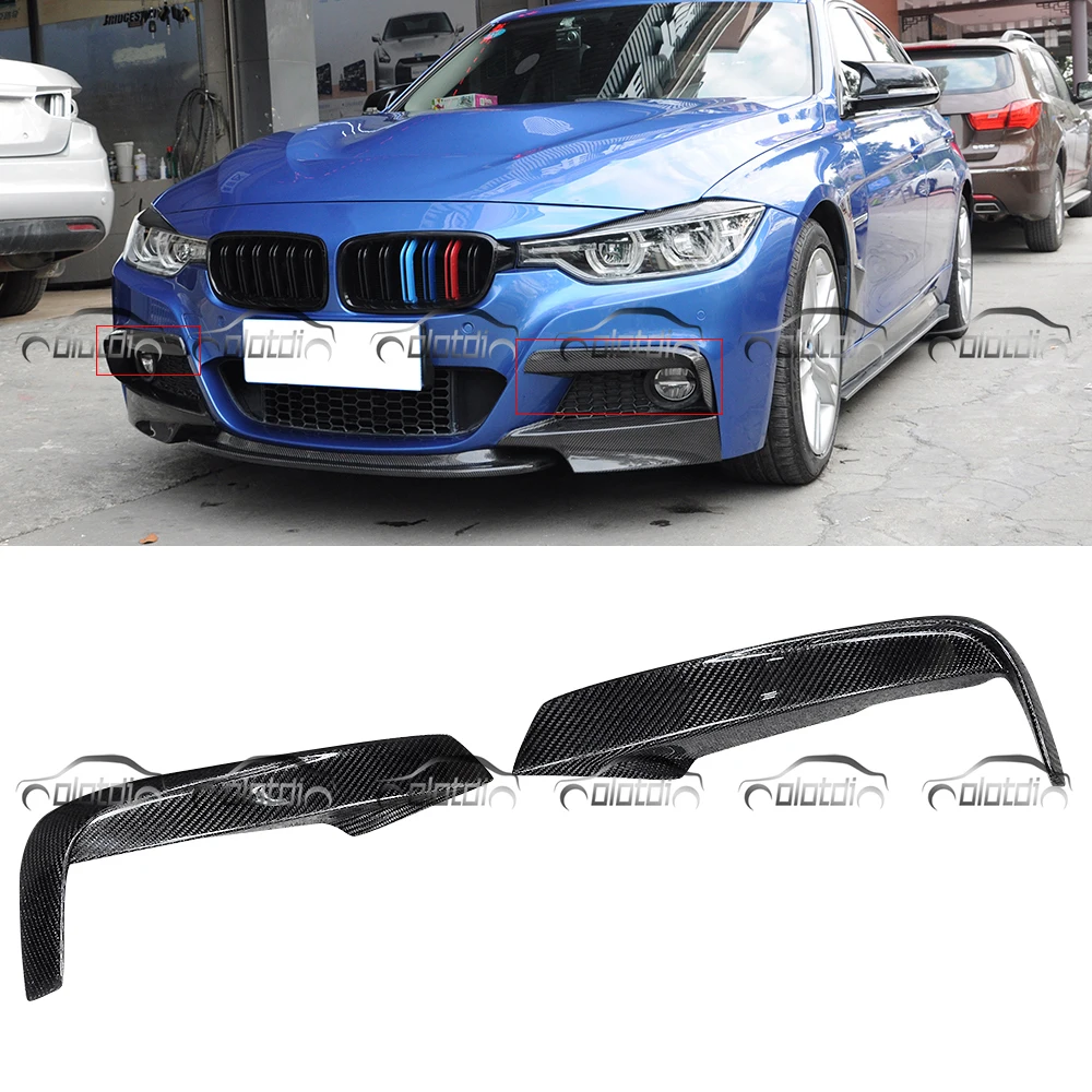 MAD Style Front Splitters Bumper Lip Aprons Side Spoiler Carbon Fiber