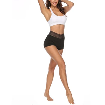 

Fashion New Summer Women Fitness Shorts Lace High Waist Hip Breathable Solid Color Shorts Beauty Lday Sexy Sport Shorts