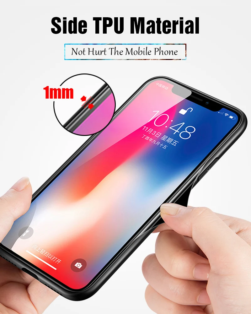 Omdnwd Mini Cooper Jcw Logo Soft TPU Frame+Tempered Glass Mobile Case For Apple iPhone X XS Max XR 5 5C 5S SE 6 6S 7 8 Plus