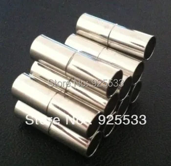 

Free Shipping 30pcs 2013 New Fashion 20MM*7MM Magnetic Leather Bracelet Clasps Fit for Round 5mm Leather Cord Bracelet DIY