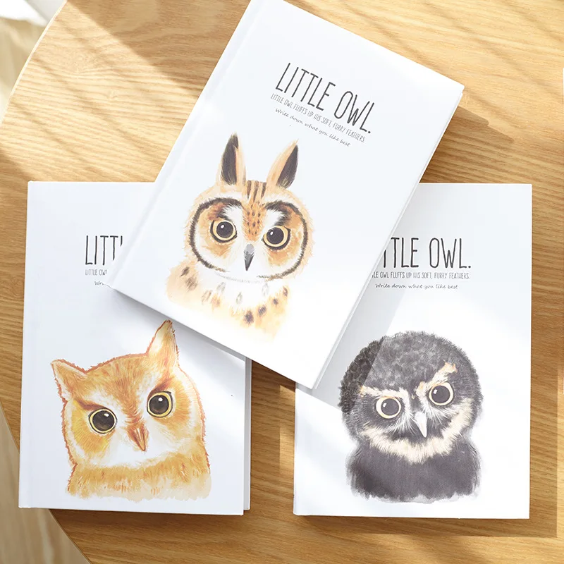 

Hardcover School Notebook Cute Animals Paper Cover Notebooks and Journals High Quality Sketchbook Bullet Journal Defter HJW097
