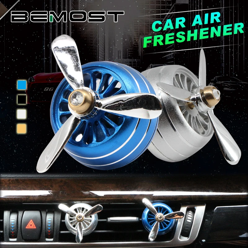 BEMOST Car Decoration Air Freshener Air Vent Outlet Clip Solid Perfume