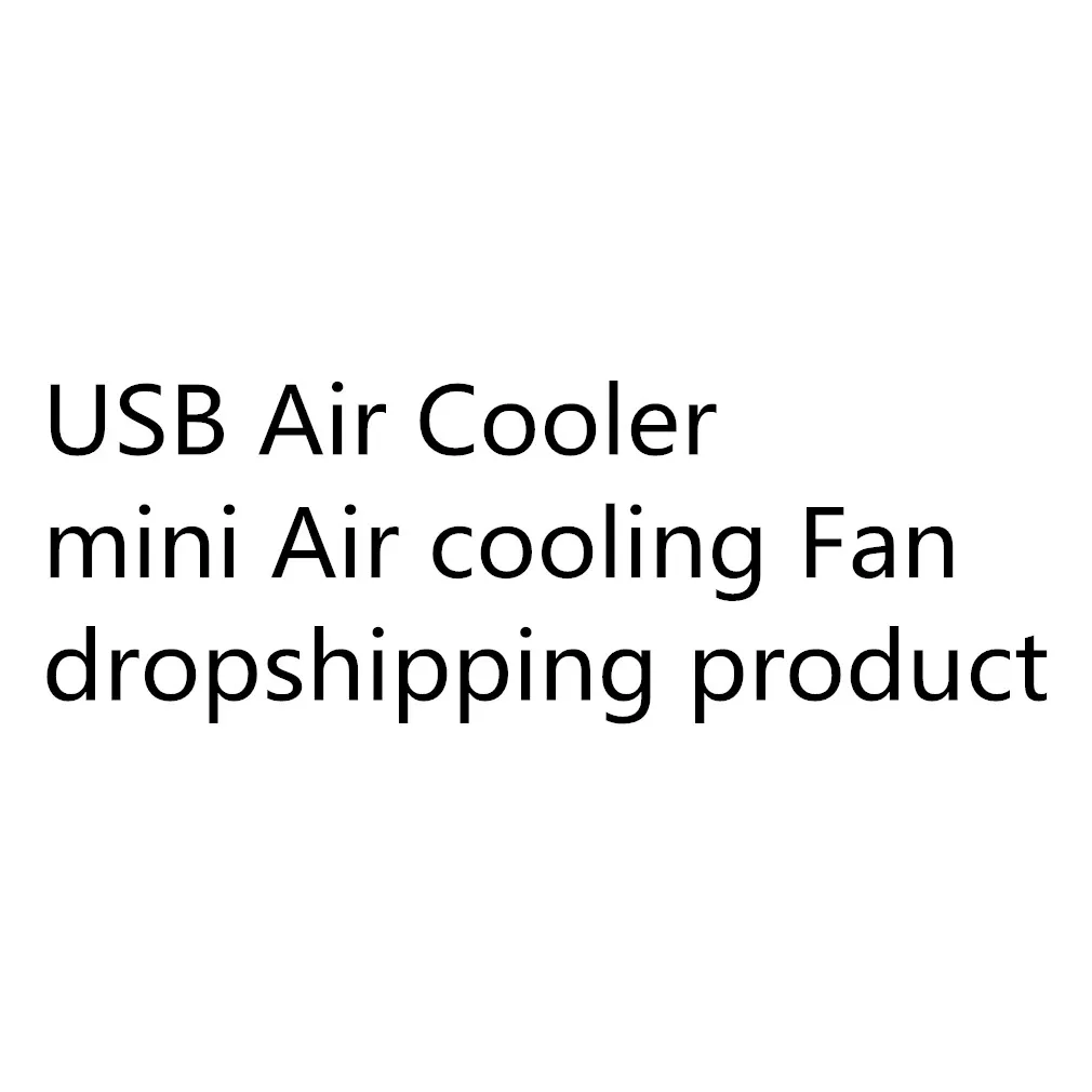 Portable Mini Air Cooler Air Arctic Air Conditioner Soothing 7 Colors LED Light Humidifier for Home Office Drop shipping