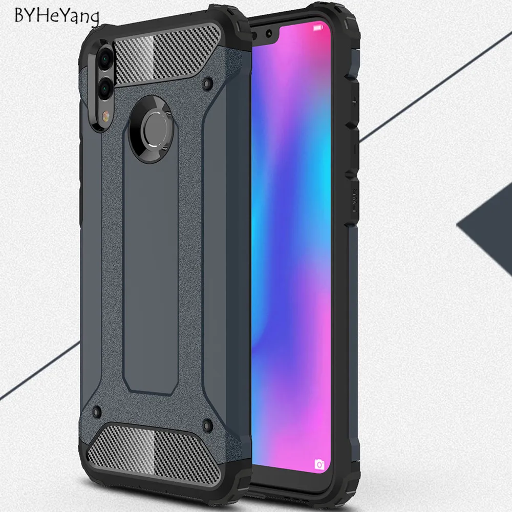 

For Huawei Honor 8C Case Silicone Shockproof Slim Hard Tough Rubber Armor Cases For Fundas Huawei Honor 8C Cover BKK-AL00 Shell