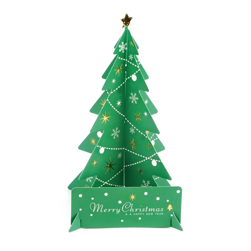 

Christmas Desktop Mini Decoration Paper Little Christmas Tree Creative Ornament Small Size
