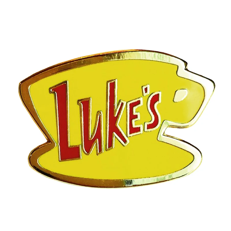 Эмалированная булавка для девочек от Luke's Diner Gilmore