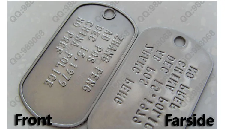 original dog tags military