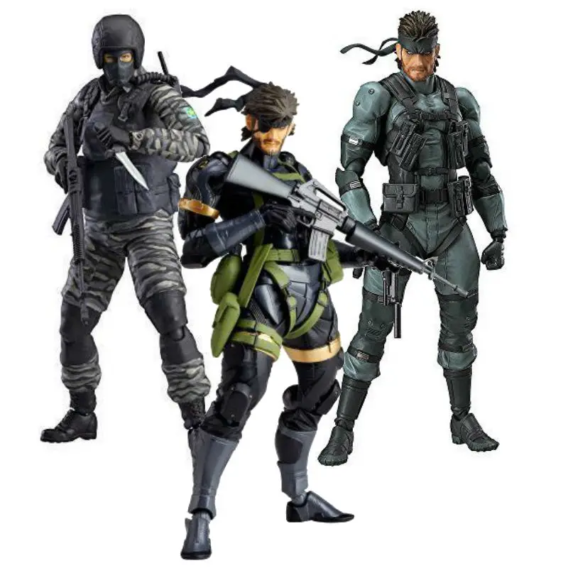 Figma 298 Metal Gear Solid 2 Sons of Liberty Gurlukovich Solider Action Figure
