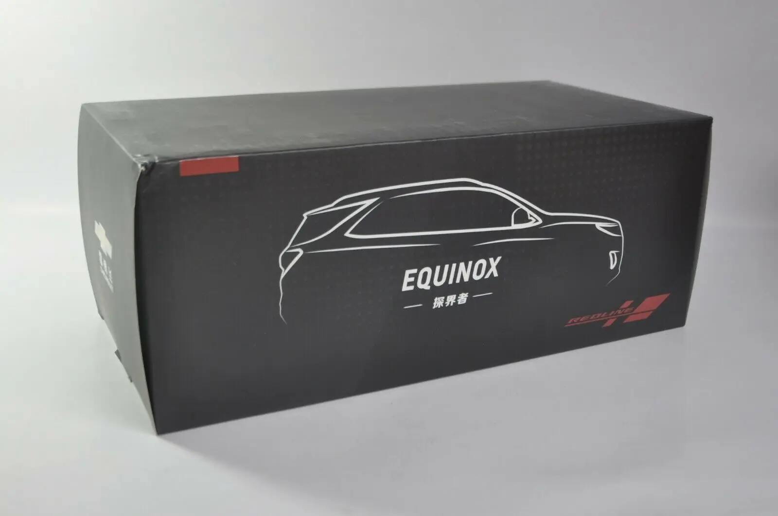 1:18 литая под давлением модель для Chevrolet Chevy Equinox Redline серебро внедорожник сплав игрушка автомобиль миниатюрная коллекция