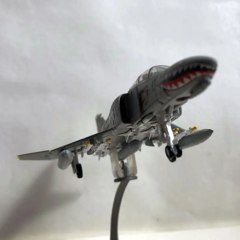 WLTK военная модель 1/100 масштаб F-4 Phantom II VF-84 Jolly Rogers Fighter литой металлический самолет модель игрушки для сбора/подарка