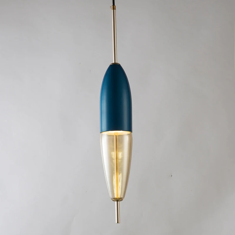Простой современный стеклянный шар подвесной светильник светодиодный E27 арт-деко Европейский подвесной светильник с 8 стилями для спальни ресторана кухни гостиной - Цвет корпуса: see chart