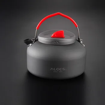 

Outdoor Kettle Camping Picnic Water Teapot Coffee Pot 1.4l Filter Mesh Ball Aluminum Convenient Environmental Protection