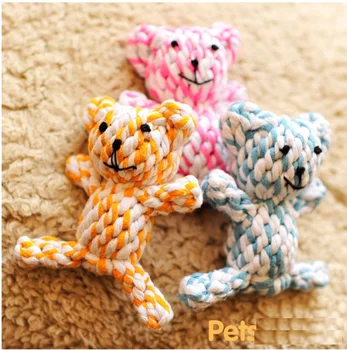 

[4Y4A] 3pcs/Lot clean cotton rope Lanyard Bear cotton rope