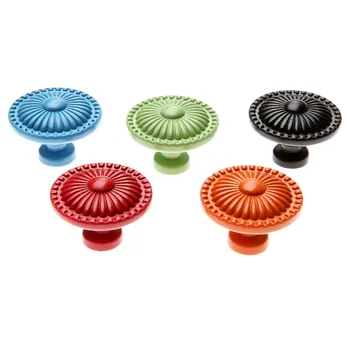 

DRELD Vintage Furniture Knobs Round Kitchen Door Drawer Cupboard Pull Handle Cabinet Knobs and Handles bouton de porte cuisine