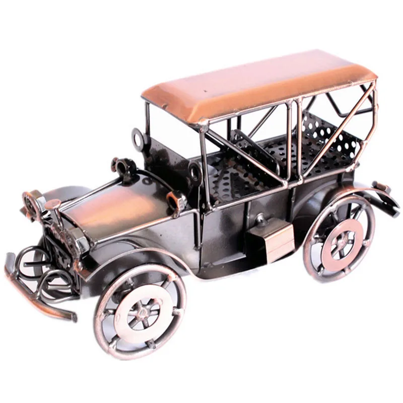 

Classic Retro Creative Wedding Birthday Gift Fashion Home Decoration Crafts Vintage Car Model Miniatures Home Decor Supplies
