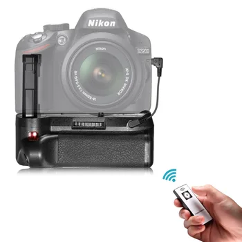 

Neewer Infrared Remote Control Vertical Battery Grip Work with EN-EL14/14A Battery for Nikon D3100 D3200 D3300 D5300 SLR Cameras