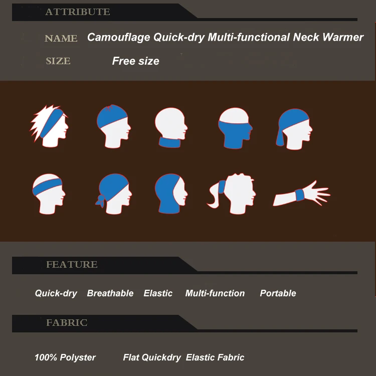 Multicam Arid шеи шарф MCA кольцо шарфы дышащие быстросохнущие шеи грелка MCA повязка на голову Multicam Arid Army одежда аксессуары