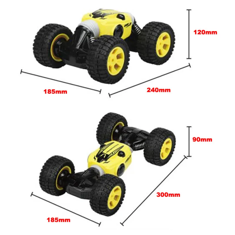 Деформация трюк пульт дистанционного управления автомобиль премиум 4 WD привод высокоскоростной 360 градусов опрокидывающийся двухсторонний альпинистский Радиоуправляемый автомобиль детская игрушка