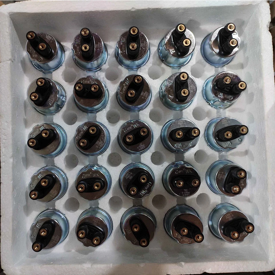 Sensor de presi/ón de aceite del motor 1//8 NPTF 1~10BAR para VDO Single Head Matte