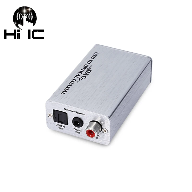 Внешняя звуковая карта USB DAC цифровой аудио декодер усилитель для наушников ASIO