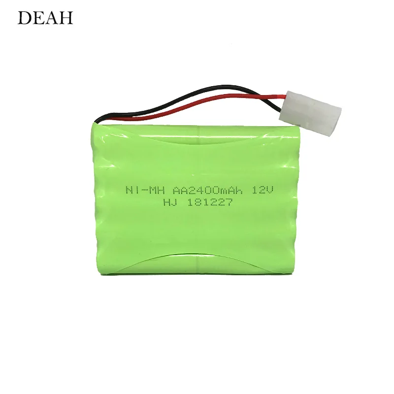 

12v 2400mah AA 5*AA Ni-MH Rechargerable Battery pack For RC Electronic toy Cars tools Security Equipment NiMh AA battery group