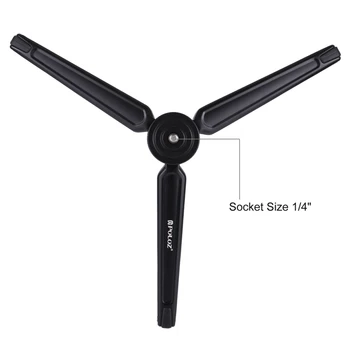 

Photography mini tripod For DSLR Pocket Metal Desktop Mount Thread Adapter Screw Adjustable Tripod For Camera