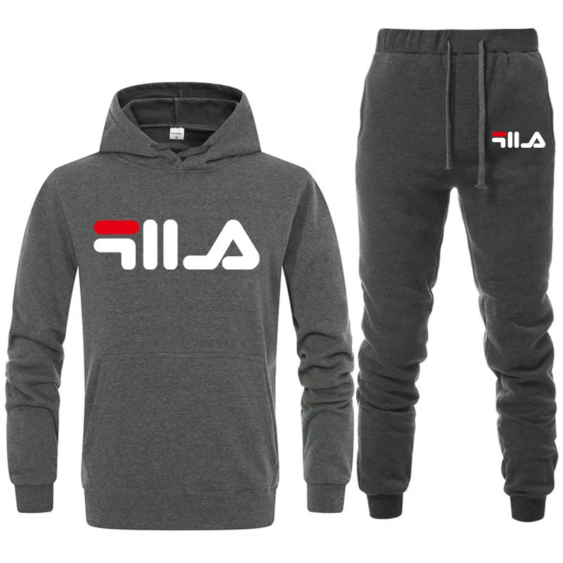 

New 2019 Brand Tracksuit Fashion Men/Women Sportswear Two Piece Sets All Cotton Fleece Thick hoodie+Pants Sporting Suit