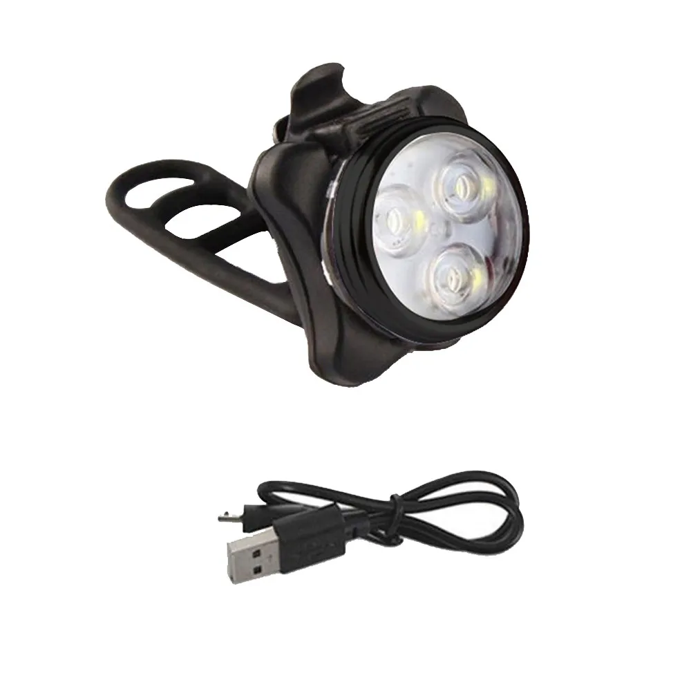 Excellent High Quality Bright Cycling Bicycle Bike 3 LED Head Front With USB Rechargeable Tail Clip Light Lamp Waterproof HOT 1 Excellent High Quality Bright Cycling Bicycle Bike 3 LED Head Front With USB Rechargeable Tail Clip Light Lamp Waterproof HOT 1