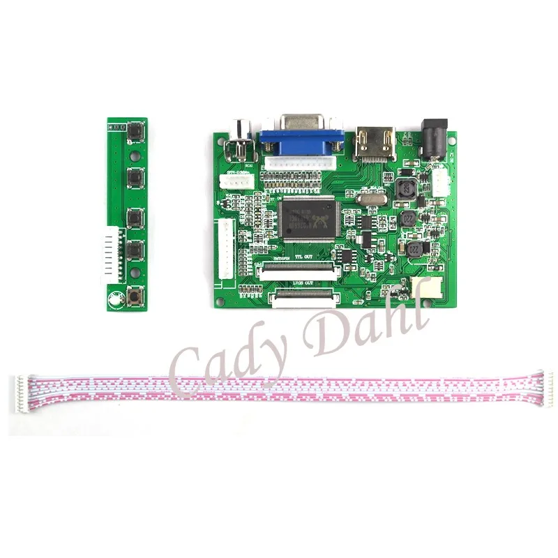 Высокая яркость HDMI VGA 2AV 40 контактов ПК плата контроллера для Raspberry PI 3 EJ101IA-01G 1280x800 1ch 8 бит ips ЖК-дисплей Панель