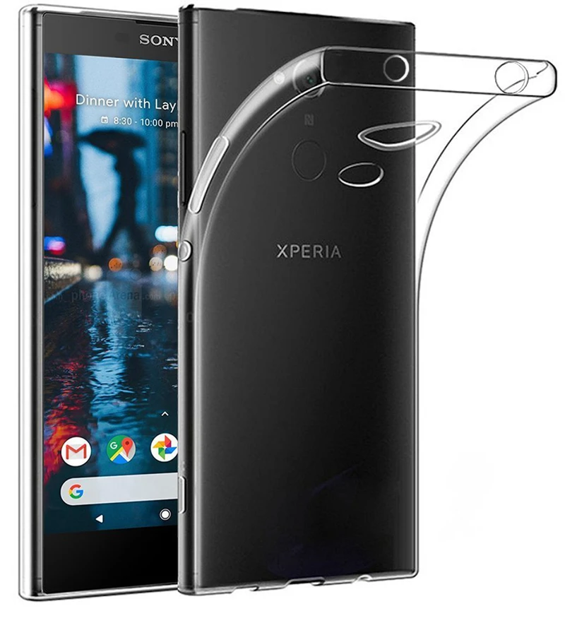 Мягкий чехол для телефона sony Xperia XA X Performance XA1 Plus Ultra C6 L2 XA2 XZ Premium задняя крышка прозрачная тонкая гелевая из ТПУ