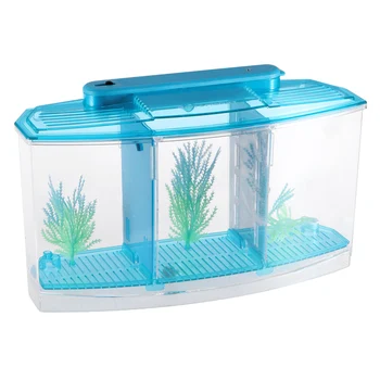 

1pc Fish Tank Desktop Creative Mini Ecological Self-Cleaning Lazy Fish Tank for Shop Aquariums Home